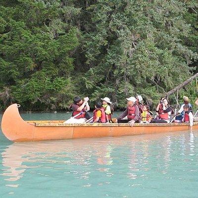 Alaska Wildlife Voyageur Canoe Safari from Haines