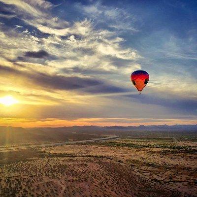 Morning Hot Air Balloon Flight Over Phoenix 