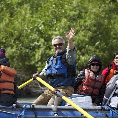 Rafting to Chilkat Bald Eagle Preserve from Haines 