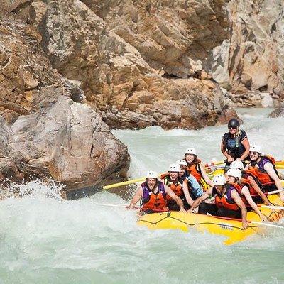 Rafting Adventure on the Kicking Horse River