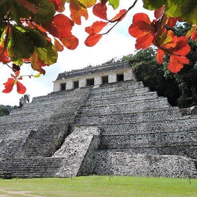 Palenque Archaeological site from Villahermosa City or airport