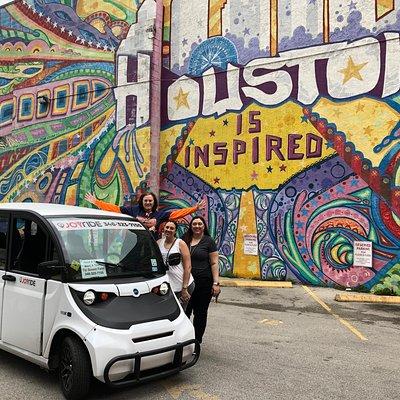 Private Houston Mural Instagram Tour by Cart