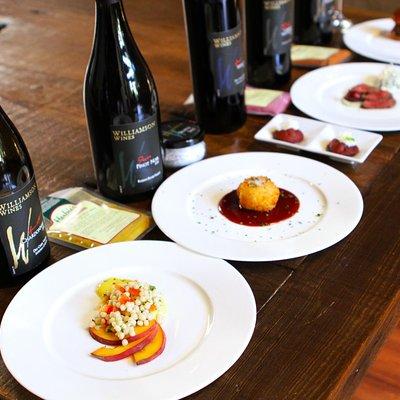 Icon Wine & Food Pairing Experience at Williamson Wines in Healdsburg