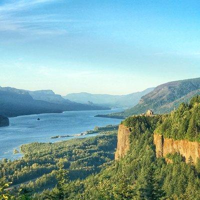 Hike and Bike Tour to Columbia River Gorge Waterfalls