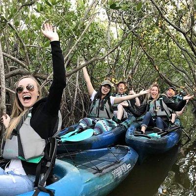 Thousand Island Mangrove Tunnel, Manatee & Dolphin Kayak Tour w/Cocoa Kayaking