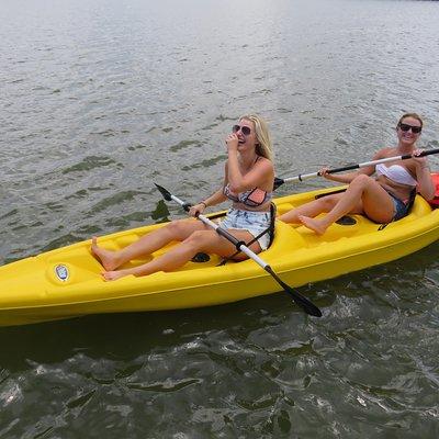 Tandem Kayak Rental through the Floridian Spruck Creek
