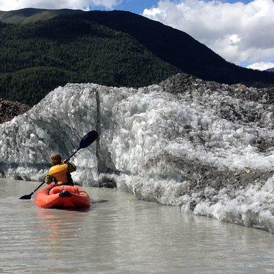 Glacial Lake Inflatable Kayak Tour