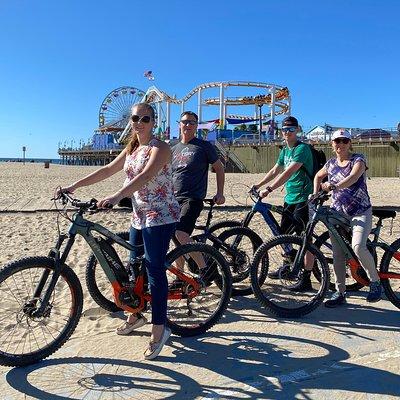 Santa Monica to Marina Del Rey e-Bike Beach Tour 