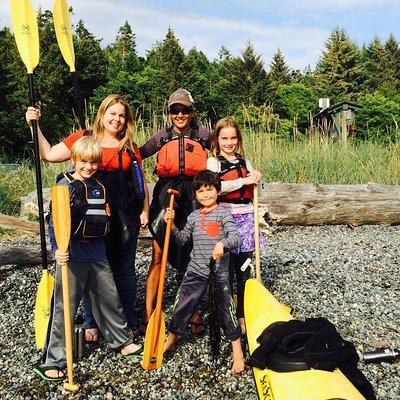 Kayaking in Deception Pass State Park 