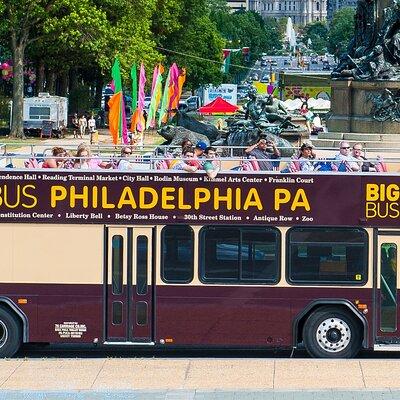Hop On Hop Off Double Decker Bus Tour of Philadelphia