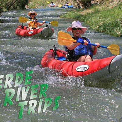 Inflatable Kayak Adventure from Camp Verde