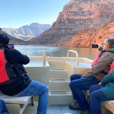 Grand Canyon West Helicopter Tour with Boat Ride and Optional Meal