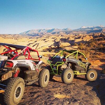 Sunset ATV Tour and Trail Experience in Hell's Revenge