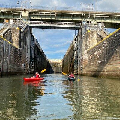 Chickamauga Dam Lock Kayak Tour by Chattanooga Guided Adventures