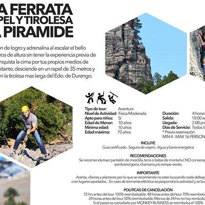 La Pirámide Park // VIA FERRATA, RAPPEL, ZIPLINE