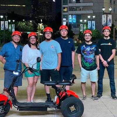  2 Hour Dallas Night Sightseeing E-Scooter Tour