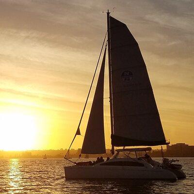 2.5 Hours of Fun: Catamaran Sunset Sail