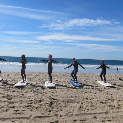 Private Group Surf Lesson in Redondo Beach