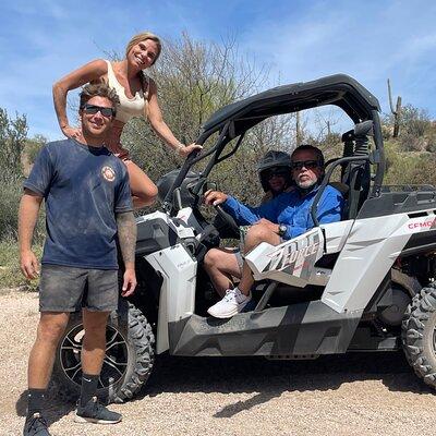 Guided UTV Sand Buggy Tour Scottsdale - 2 Person Vehicle in Sonoran Desert