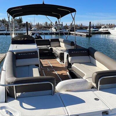 Private boat tours of Lake Tahoe for up to six guests.