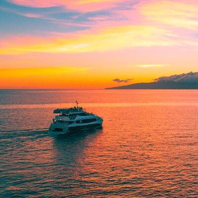 Ma'alaea Harbor: Sunset Prime Rib or Mahi Mahi Dinner Cruise 