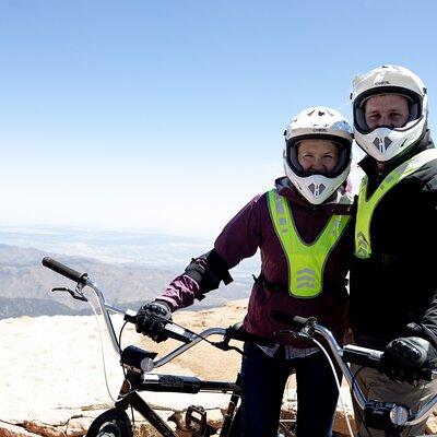 Pikes Peak Summit Downhill Bike Tour