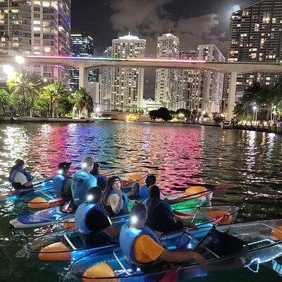 L.E.D. Light Kayak Miami City Lights