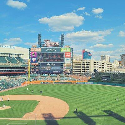 Detroit Tigers Baseball Game Ticket at Comerica Park