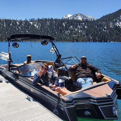 Private Watersports Boat Ride Lake Tahoe (11 Guests) 