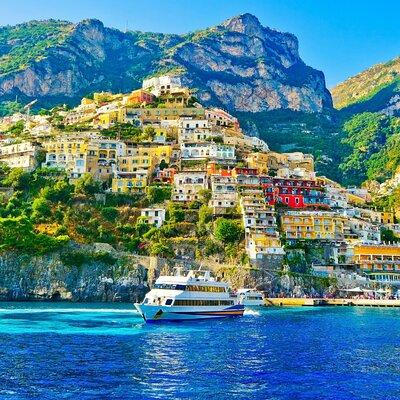 Amalfi Coast and Positano Day Trip from Rome with Coastal Cruise