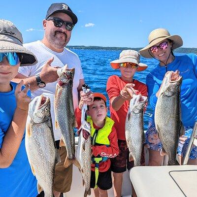 Half-Day Private Fishing Charter Experience in Traverse City
