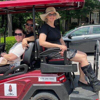 Eureka Rocket: Eureka Springs City Tour by Golf Cart