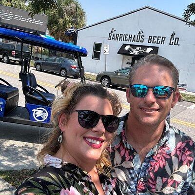 Ybor City Private Brewery Tour by Custom Golf Cart