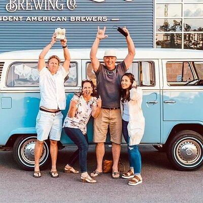 Private and Custom Brewery Tour in a '72 VW Bus 
