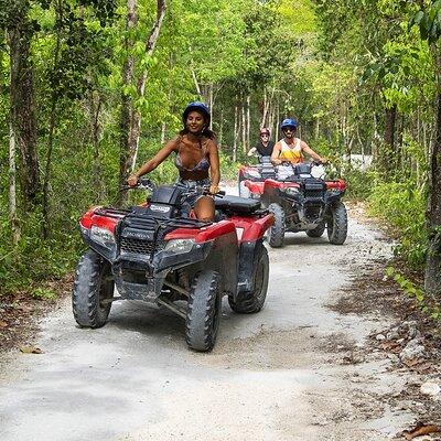 ATV Adventure to Mayan Jade Cavern plus Snorkeling and Lunch