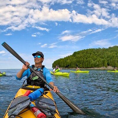 Sea Kayaking in Door County, Wisconsin