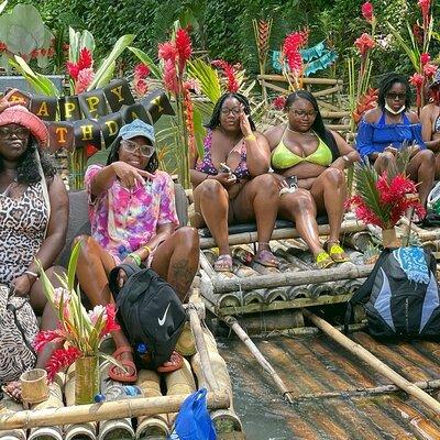 Bamboo Rafting and Rick Cafe Negril Private Tour