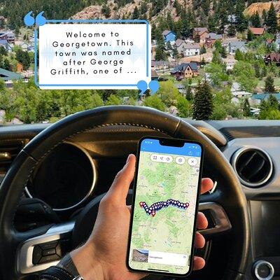 Smartphone Driving Tour b/w Breckenridge & Denver