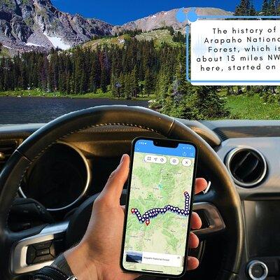 Smartphone Driving Tour between Boulder and Vail / Breckenridge
