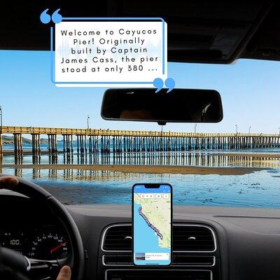 Smartphone Driving Tour between Santa Maria & Monterey 'Big Sur'