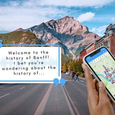 Smartphone Audio Driving Tour between Banff and Calgary