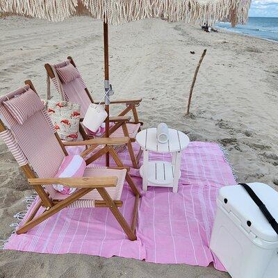 West Palm Beach Day: Cabana, Beach Chairs, Yeti, JBL, Towels + 