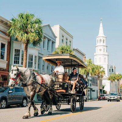 Myrtle Beach to Charleston with Horse & Carriage Ride, Harbor Cruise, Boone Hall