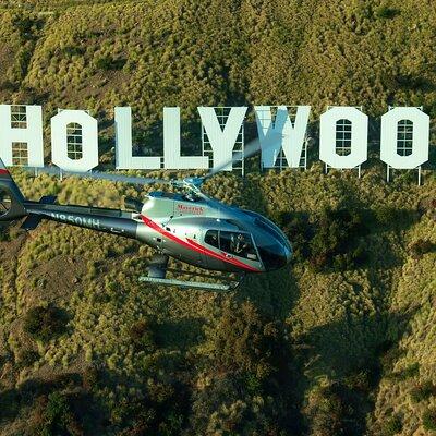 Hollywood and Beyond Helicopter Tour from Long Beach