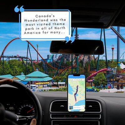 Smartphone Audio Driving Tour between Bracebridge & Toronto